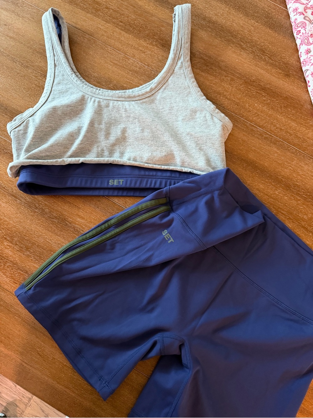 SET Active Matching Set- Sportsbra and Biker Short